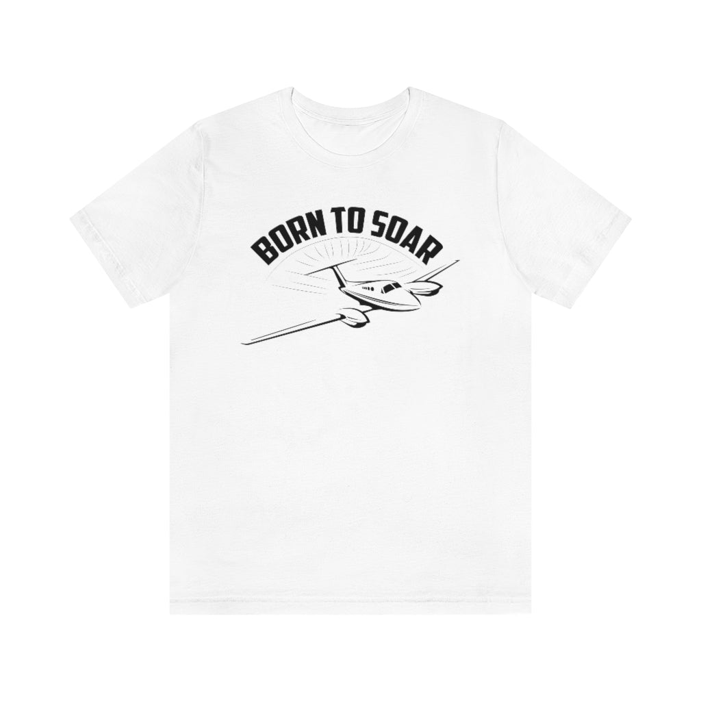 Born to Soar Aviation Aircraft T-Shirt