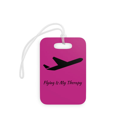 Flying Is My Therapy Luggage Tags